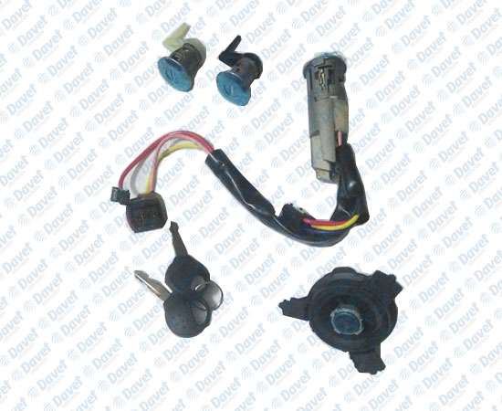 ERL E263637 Kontak Kilit Takimi Komple Set 206-206 Plus 1999->